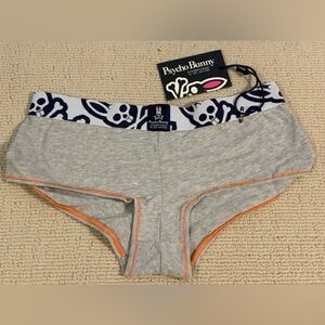 Psycho Bunny Women's Panties Shorts Gray & Orange XS
NWT